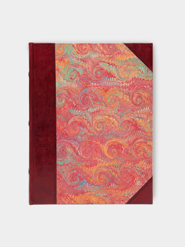 Giannini Firenze - Hand-Marbled Leather Bound Photo Album -  - ABASK - 