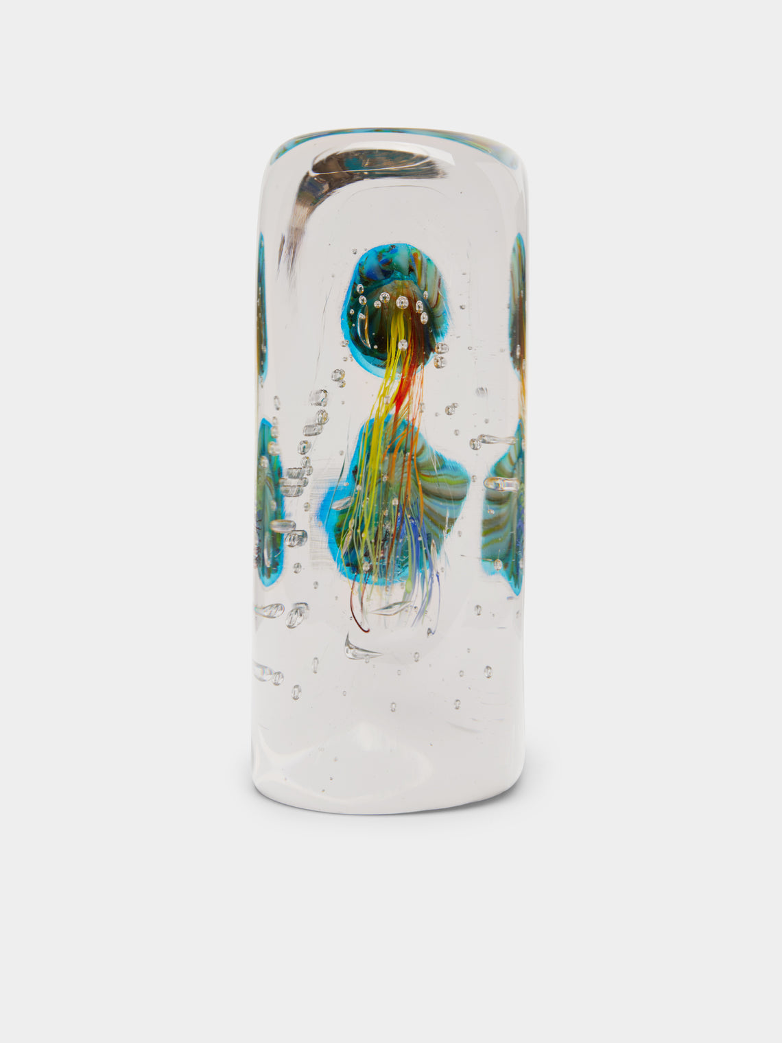 Antique and Vintage - 1980s Jellyfish Murano Glass Paperweight -  - ABASK