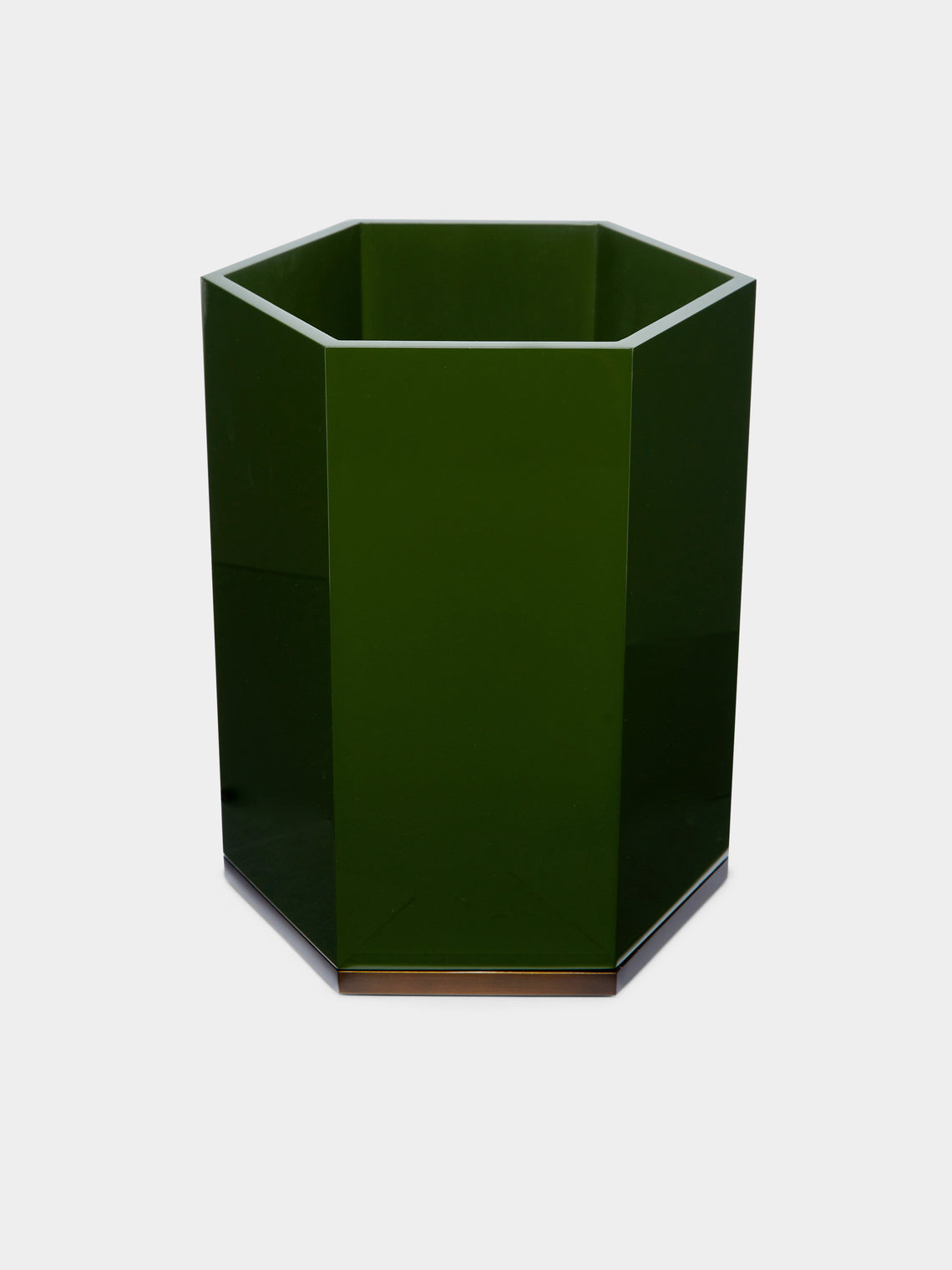 The Lacquer Company - Lacquered Hexagonal Bin -  - ABASK - 