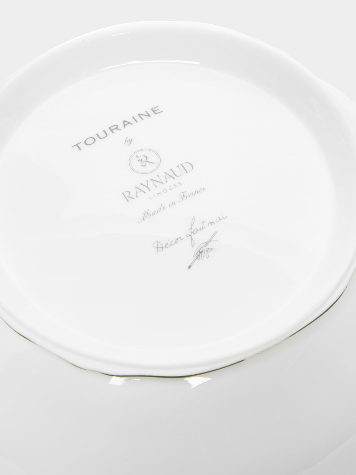 Raynaud - Touraine Hand-Painted Porcelain Salad Bowl -  - ABASK