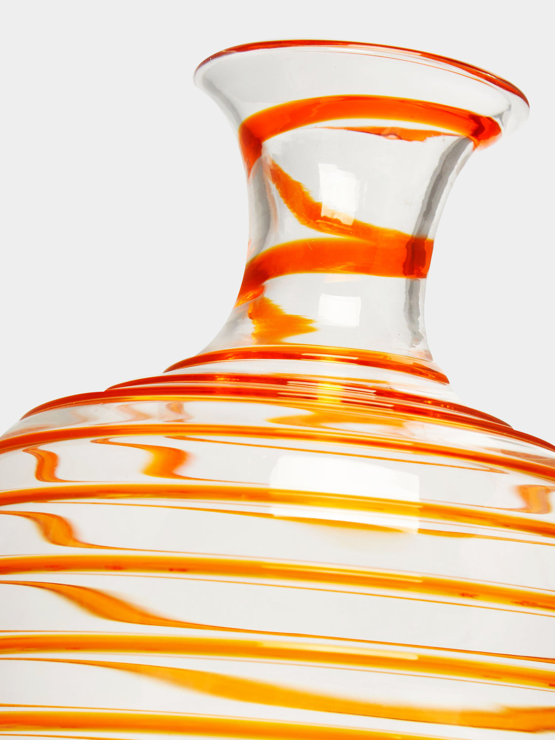 Yali Glass - A Filo Hand-Blown Murano Glass Carafe -  - ABASK