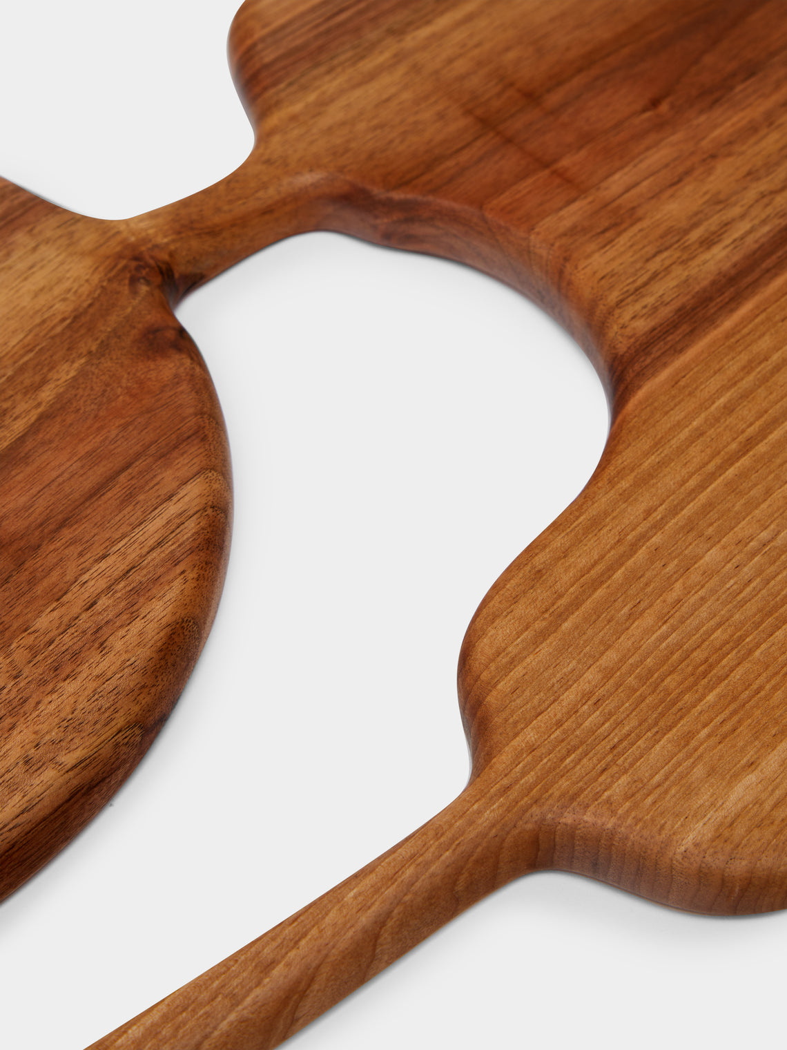 Lucas Castex - No. 8 Hand-Carved Oiled Walnut Serving Board -  - ABASK