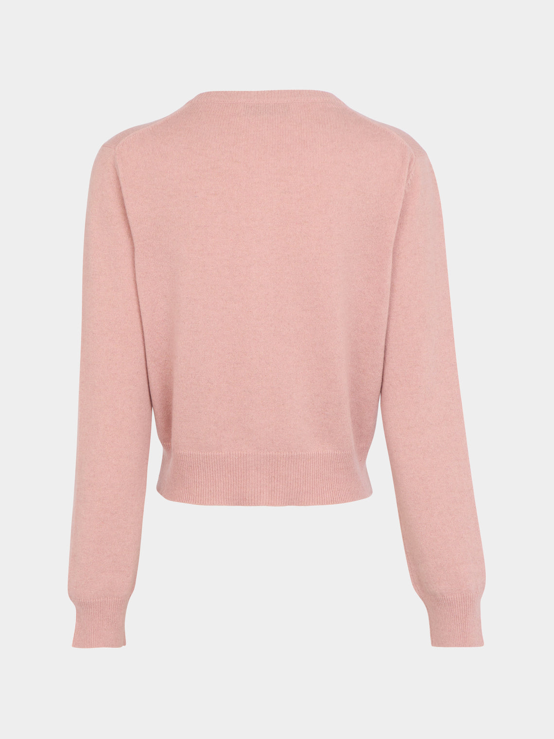 Ryan Roche - Cashmere Cropped Crew-Neck Cardigan -  - ABASK