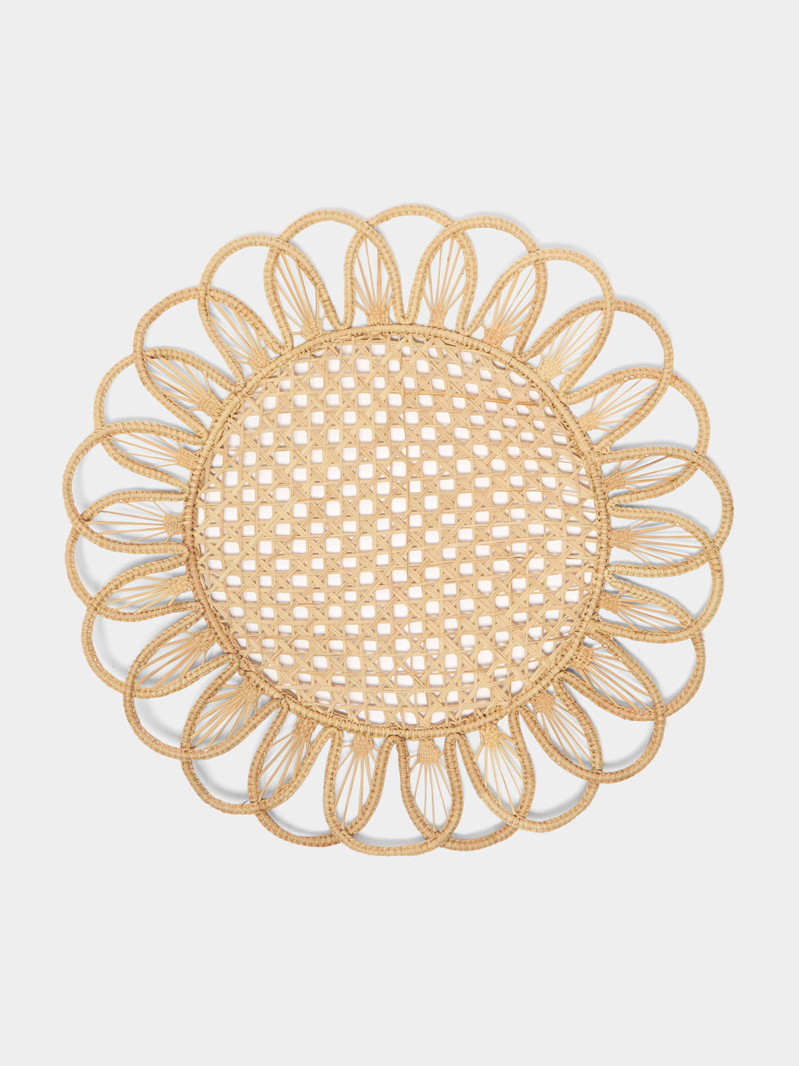 Coro Cora - Rings Handwoven Iraca Palm Placemats (Set of 4) -  - ABASK - 