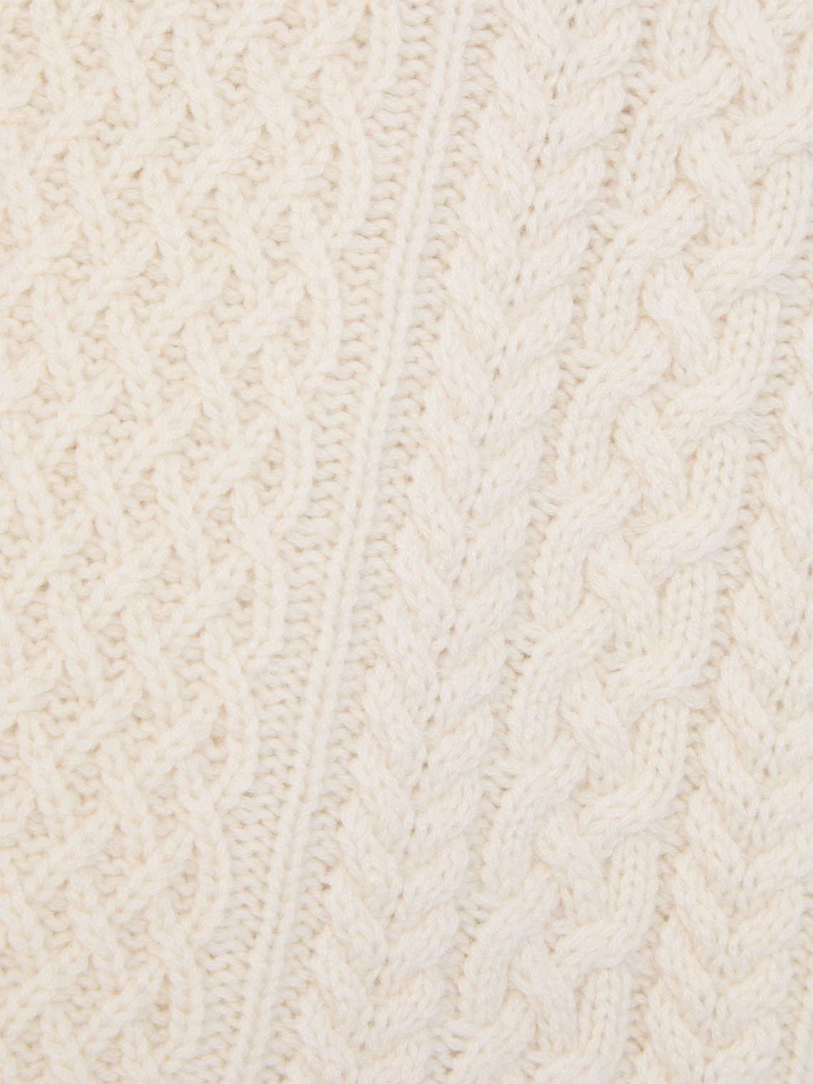 Ryan Roche - Cashmere Cable-Knit Crew-Neck Sweater -  - ABASK
