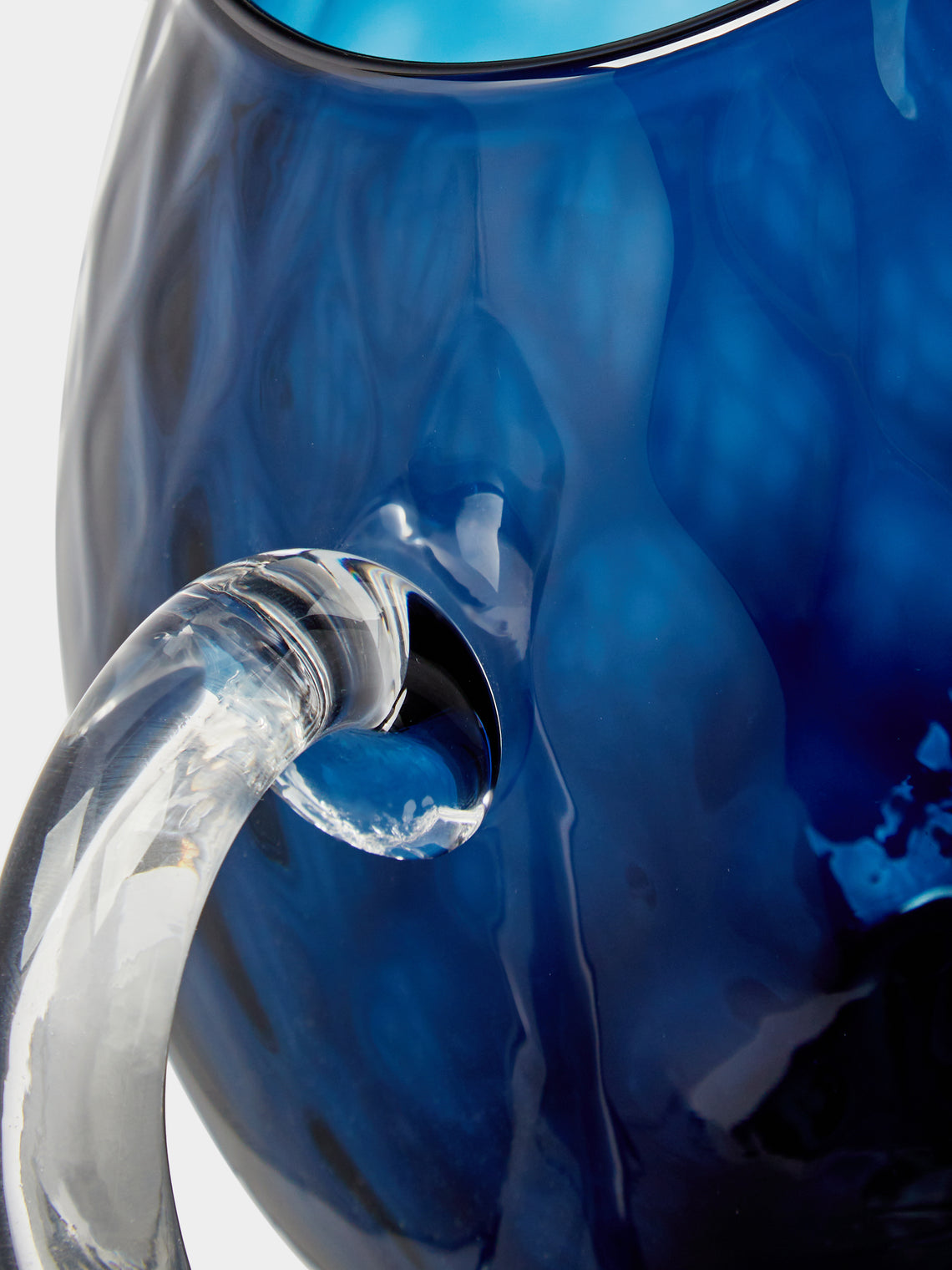 NasonMoretti - Idra Balloton Hand-Blown Murano Glass Pitcher -  - ABASK