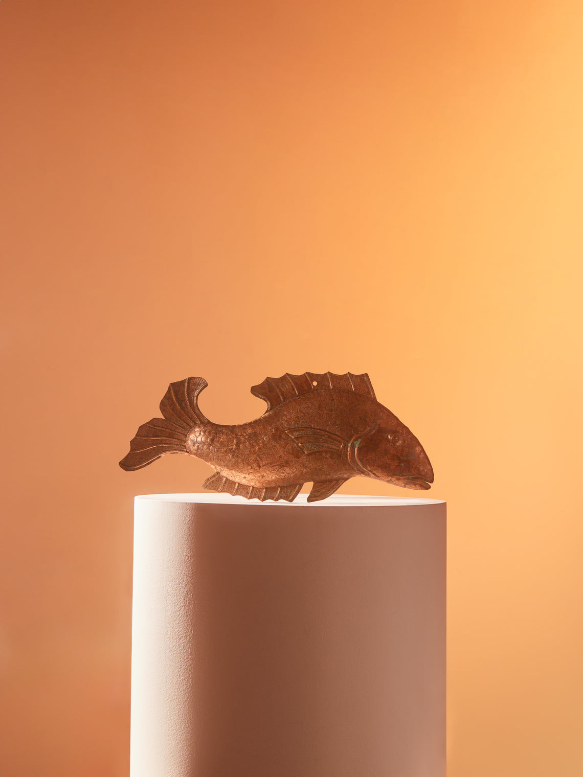 Antique and Vintage - 19th-Century Copper Fish -  - ABASK