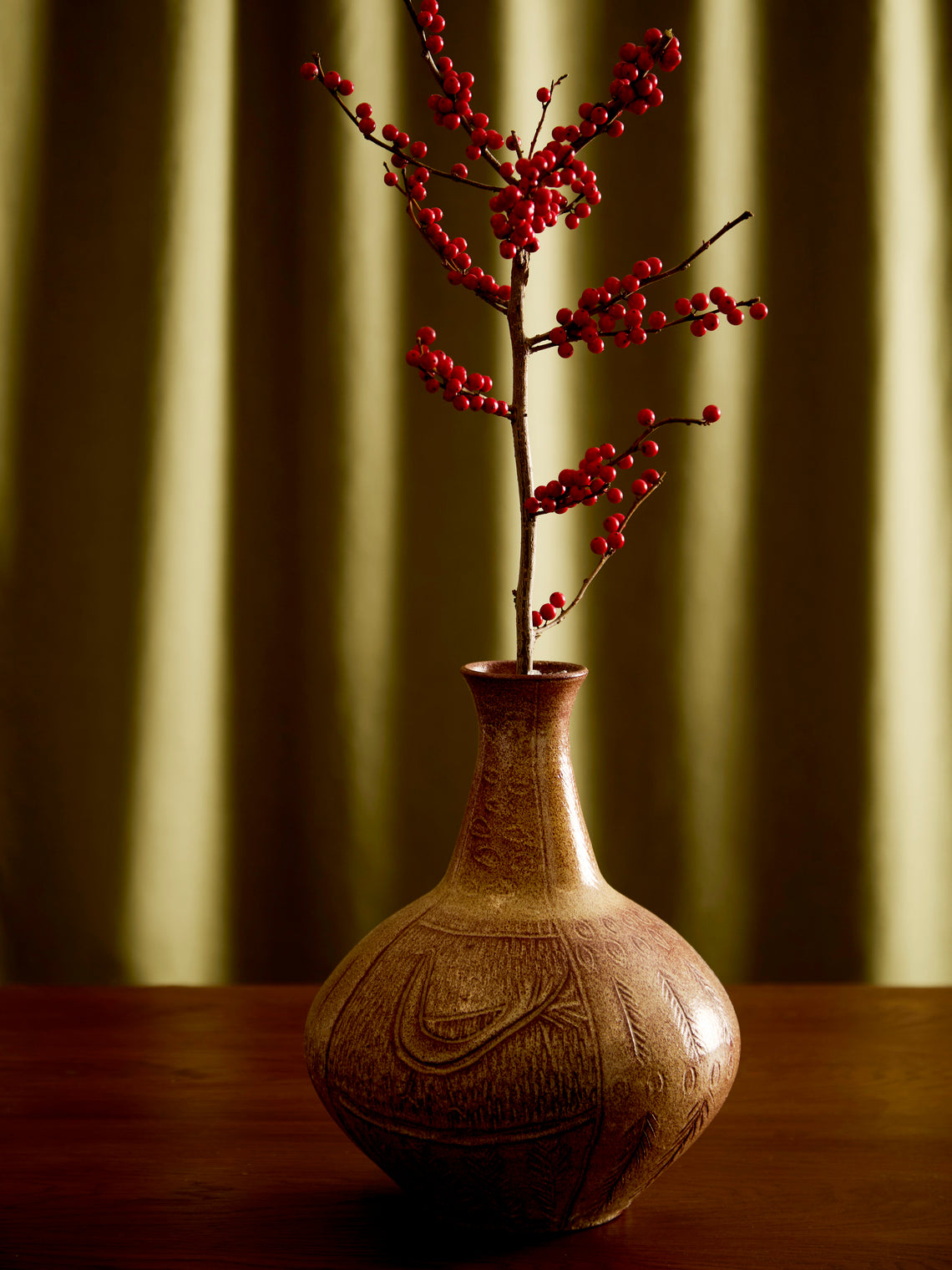 Antique and Vintage - 1950s Accolay Ceramic Vase -  - ABASK