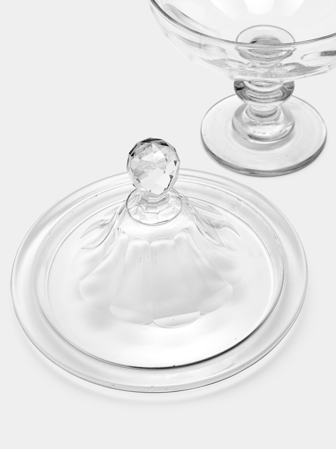 Antique and Vintage - 19th-Century Crystal Candy Dish -  - ABASK