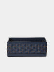 Riviere - Barcelona Water-Resistant Leather High Basket - Blue - ABASK - 