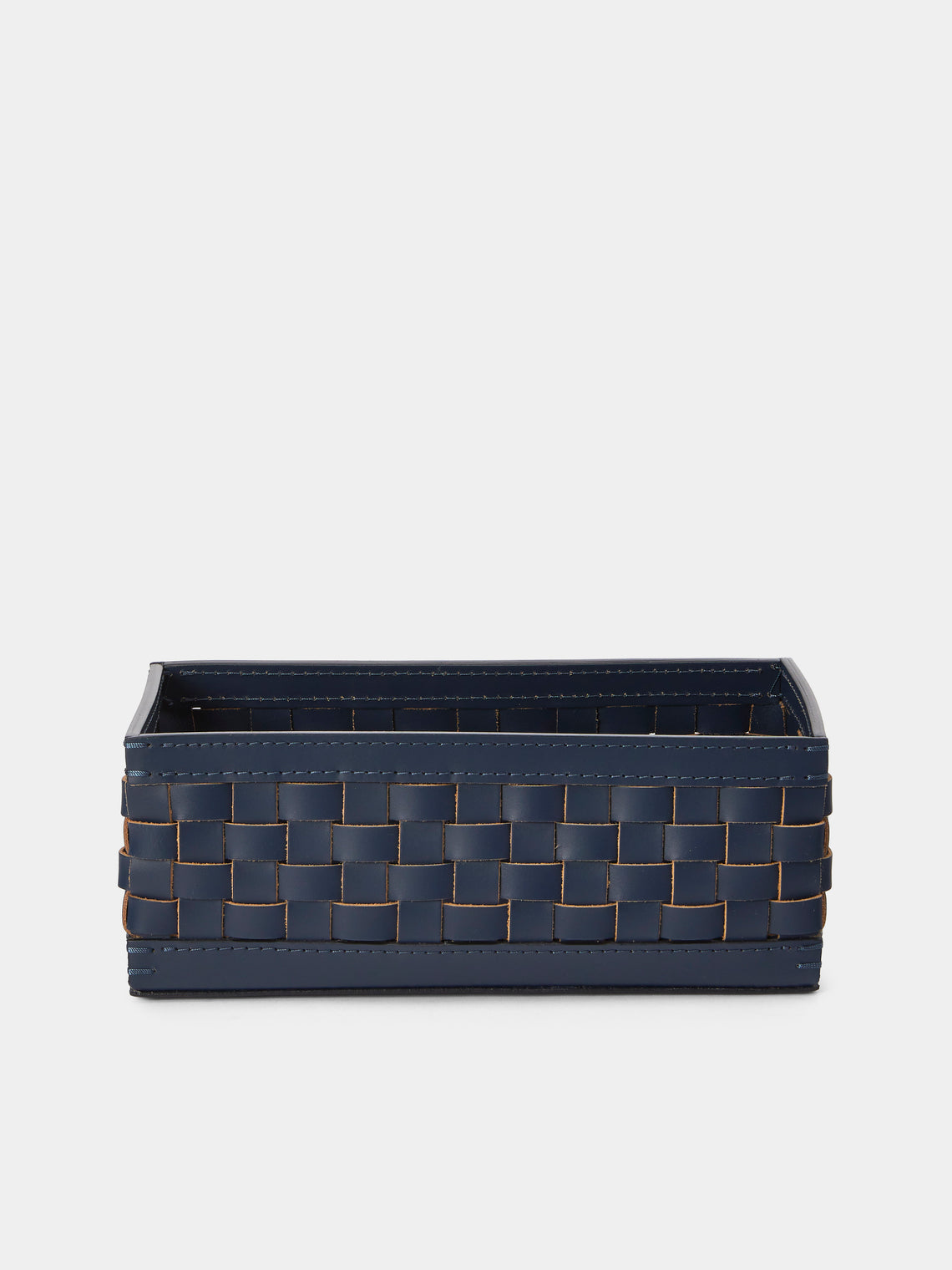Riviere - Barcelona Water-Resistant Leather High Basket - Blue - ABASK - 