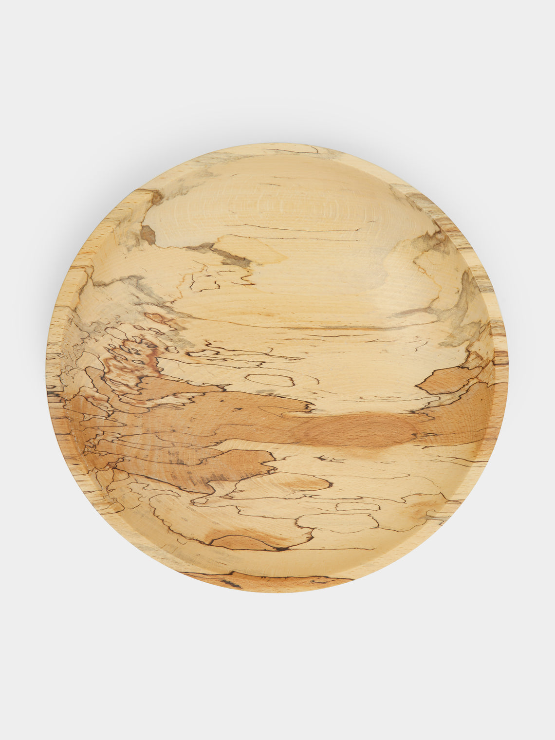 Bird & Branch - Fairlight Hand-Turned Patterned Beech Extra Large Bowl -  - ABASK