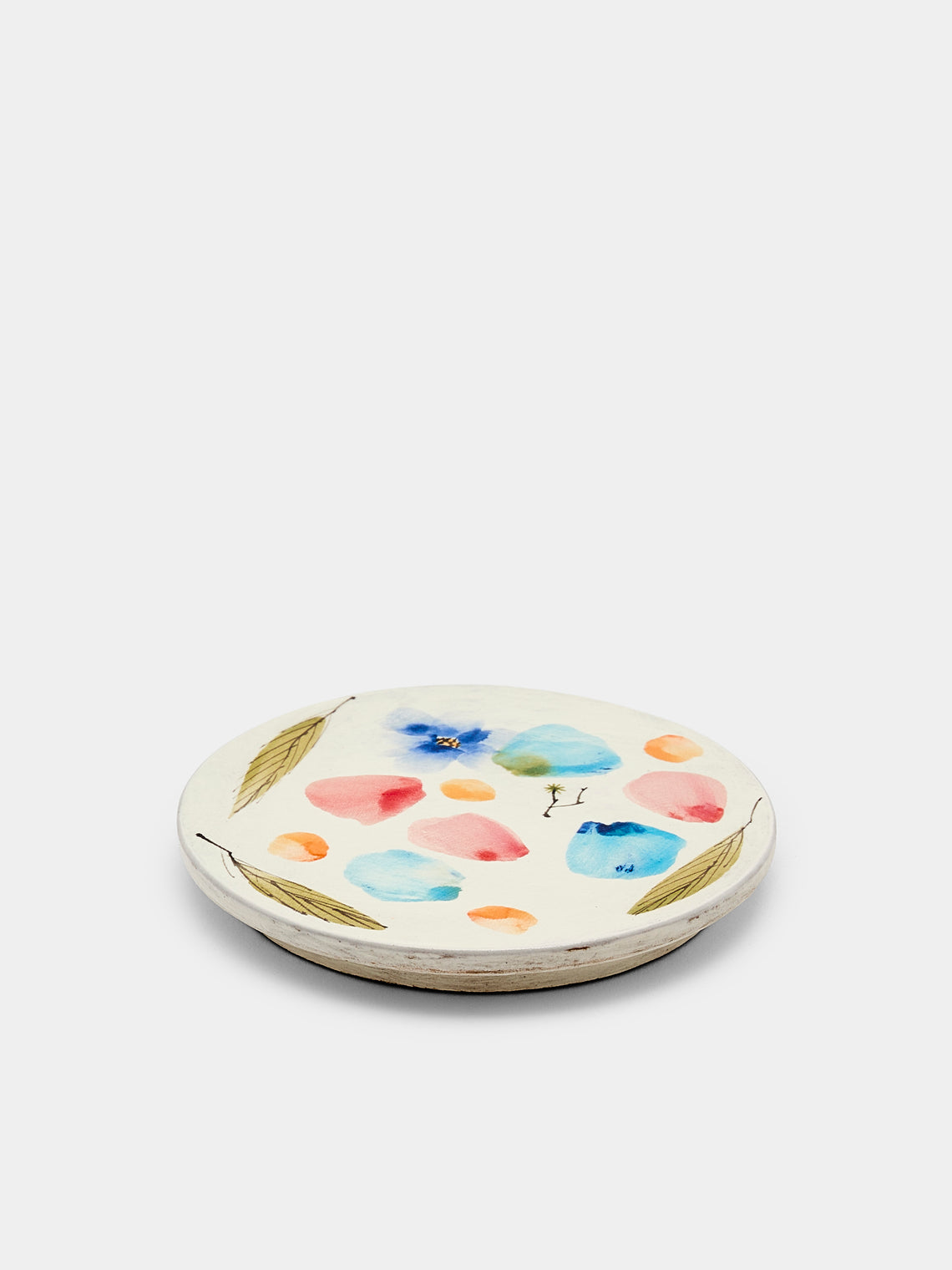 Yon Ho Kyung - Petals Buncheong Small Plate - White - ABASK