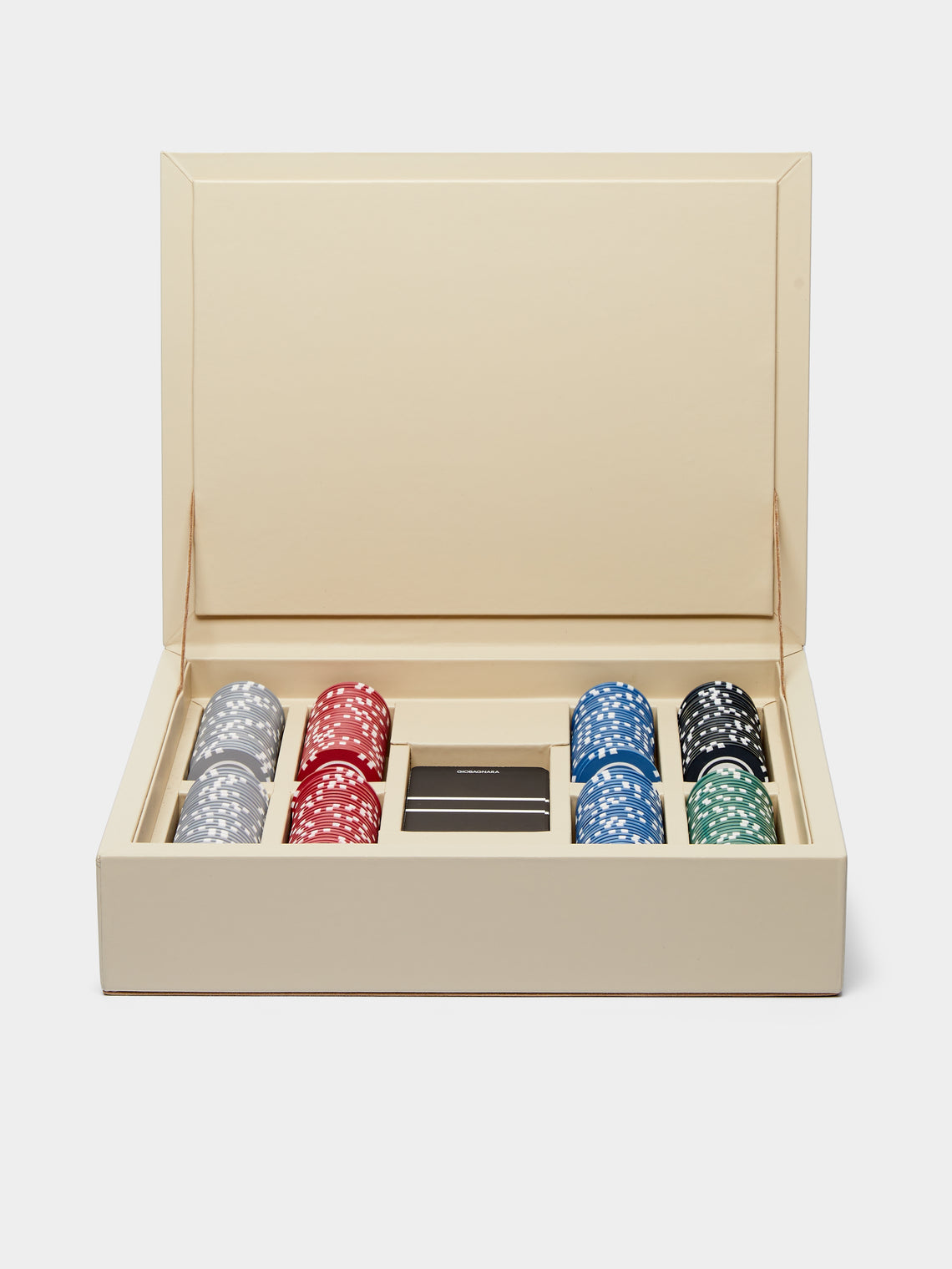 Riviere - Eva Woven Leather Poker Case -  - ABASK - 