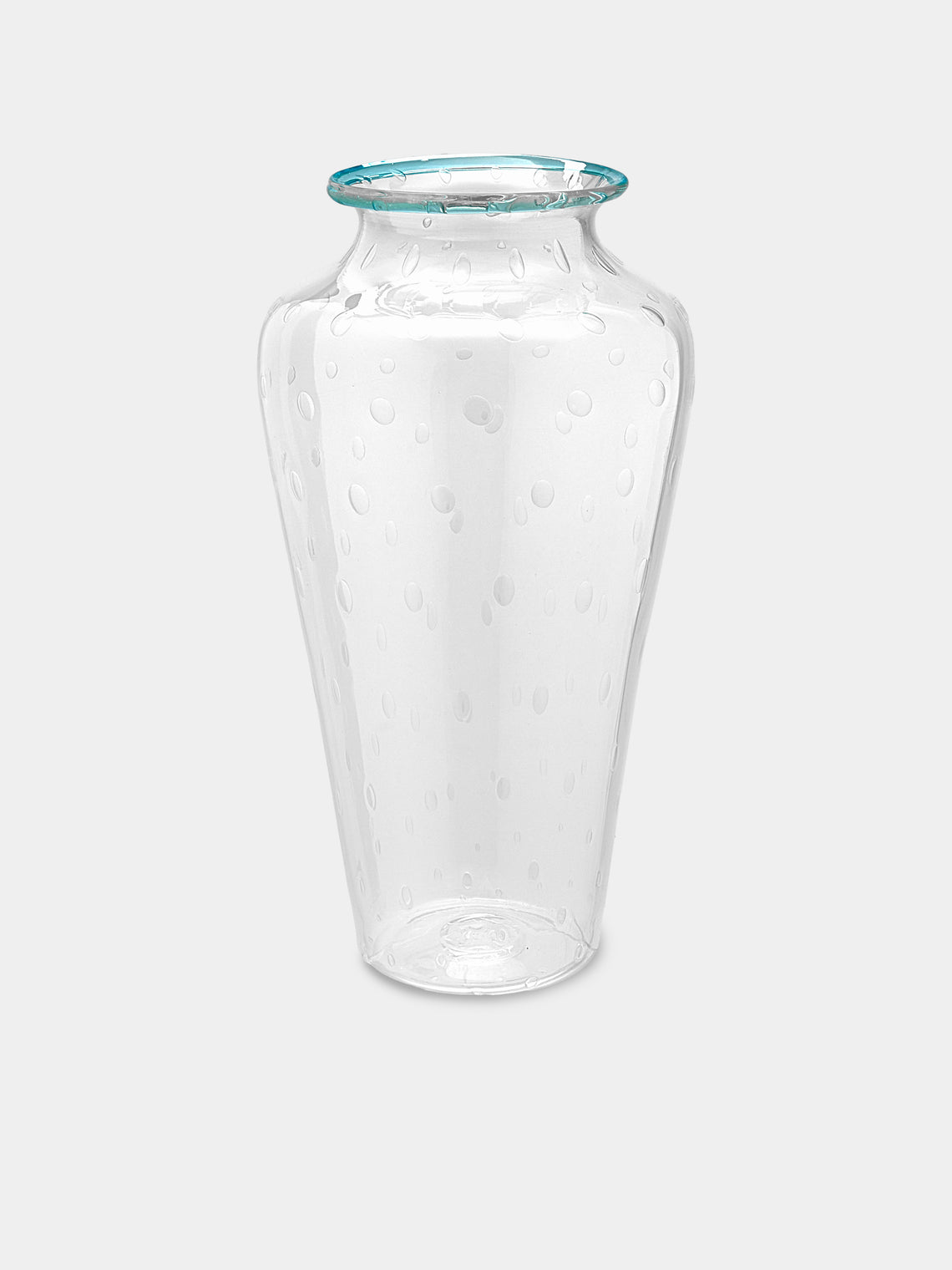 Antique and Vintage - 1950s Barovier & Toso Murano Glass Vase - Clear - ABASK - 