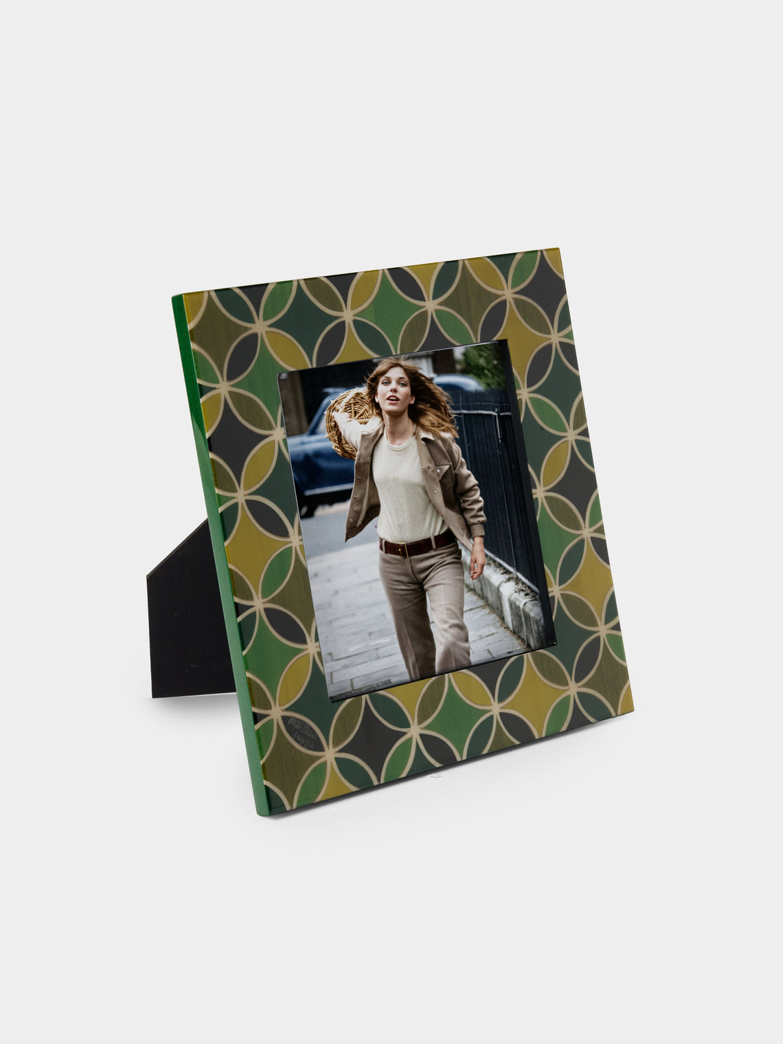 Mastellone Giuseppe - Wood Inlay Photo Frame (5x7") - Green - ABASK - 