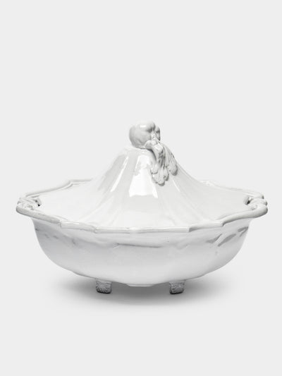 Astier de Villatte - Régence Hand-Glazed Ceramic Small Tureen -  - ABASK - 
