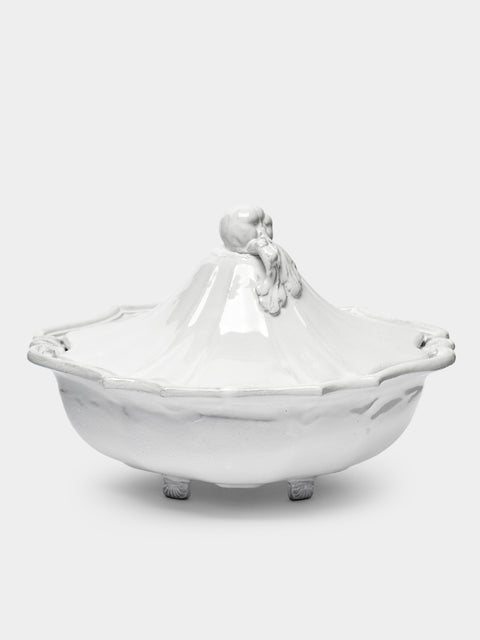 Astier de Villatte - Régence Hand-Glazed Ceramic Small Tureen -  - ABASK - 