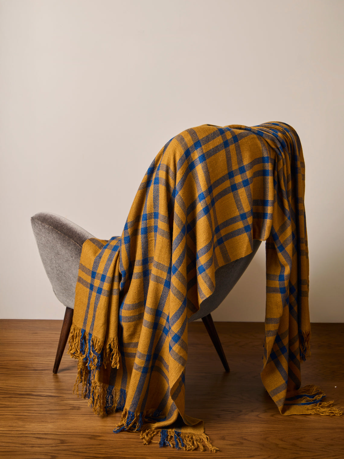 Denis Colomb - Nara Himalayan Cashmere Blanket (79in/2m) - Brown - ABASK