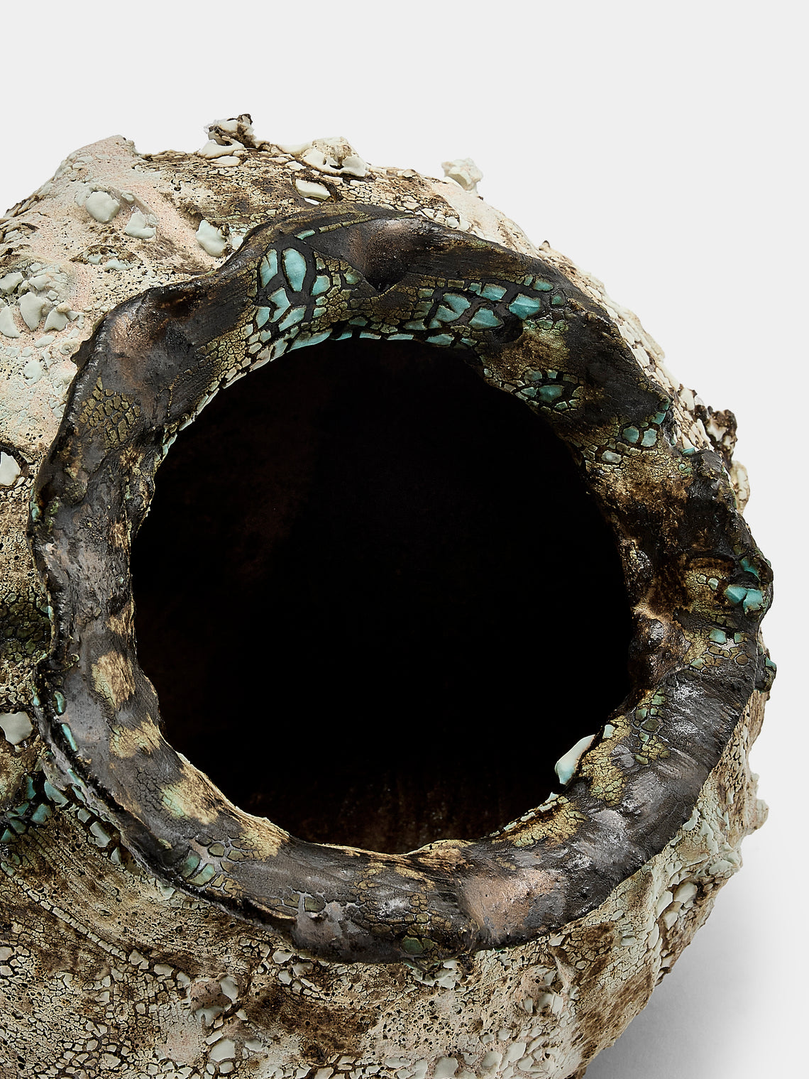 SWAY Ceramics - Poppy III Stoneware Vase - Brown - ABASK