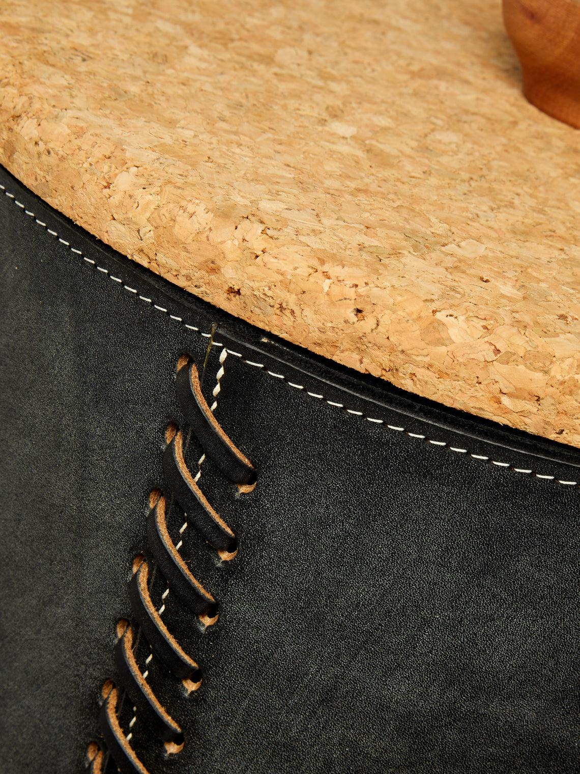 Otis Ingrams - Pithos Leather Laundry Basket -  - ABASK