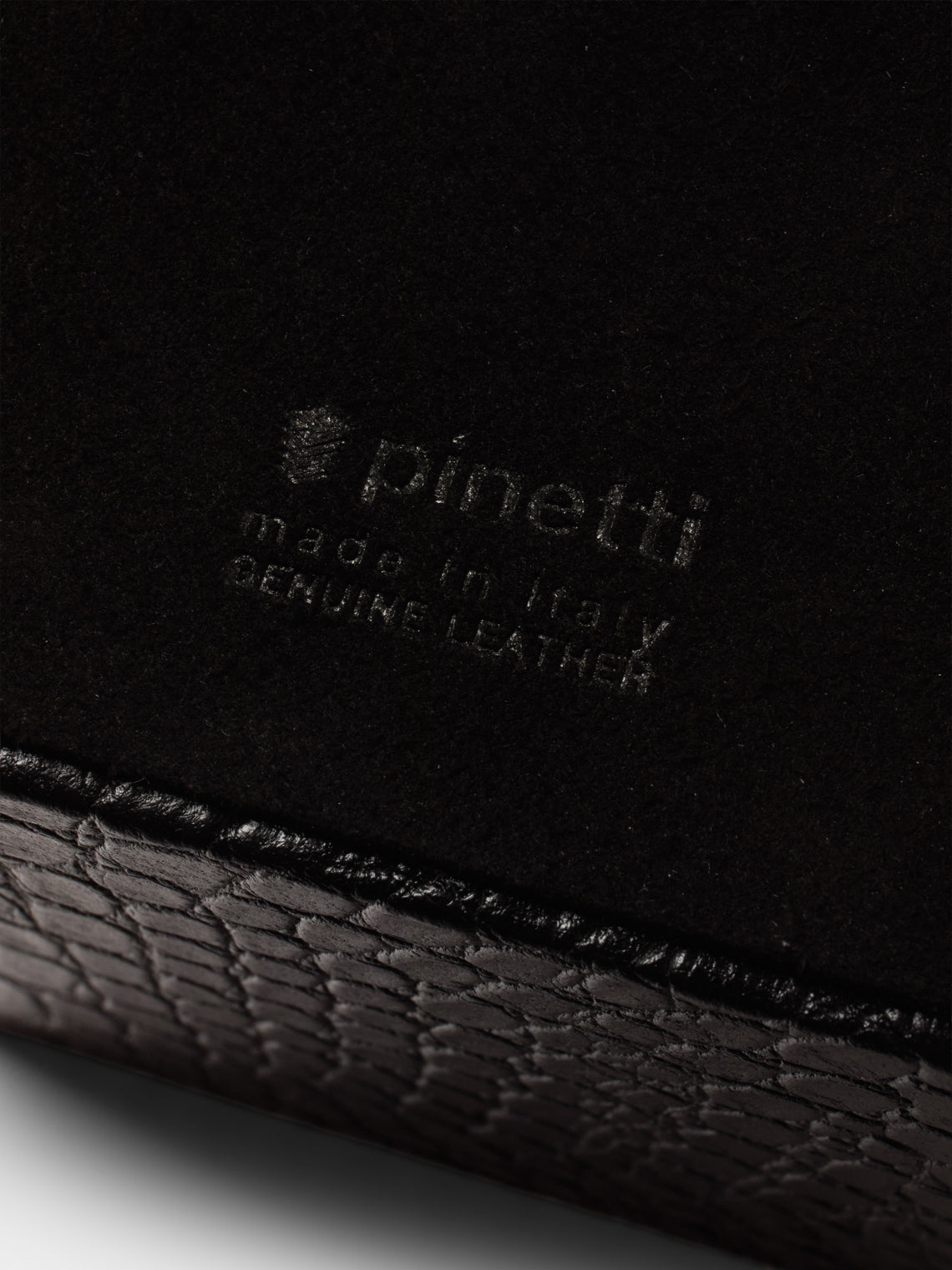 Pinetti - Leather Pen Pot - Black - ABASK