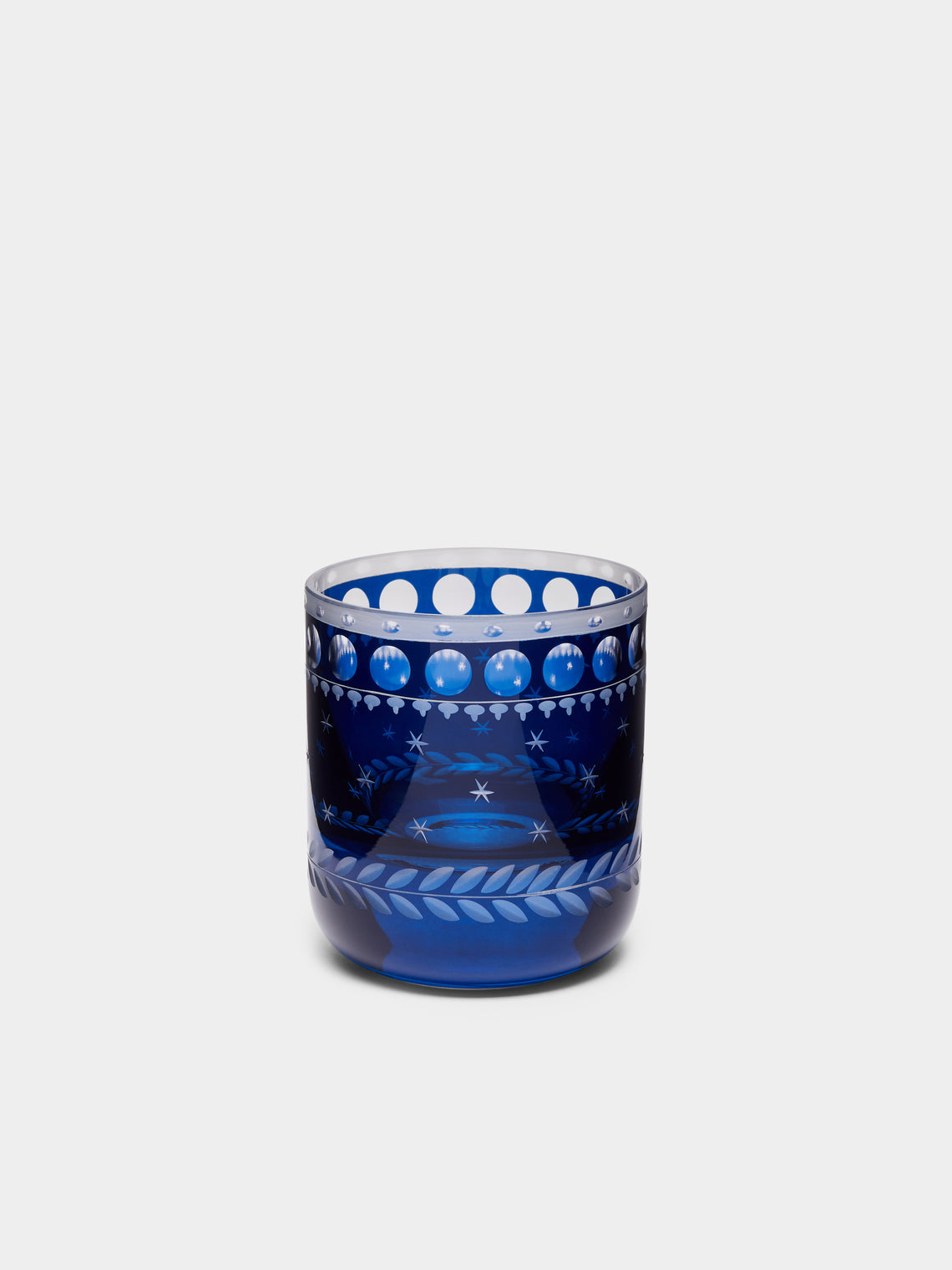 Artel - Staro Hand-Engraved Crystal Votive Candle Holders (Set of 2) -  - ABASK - 