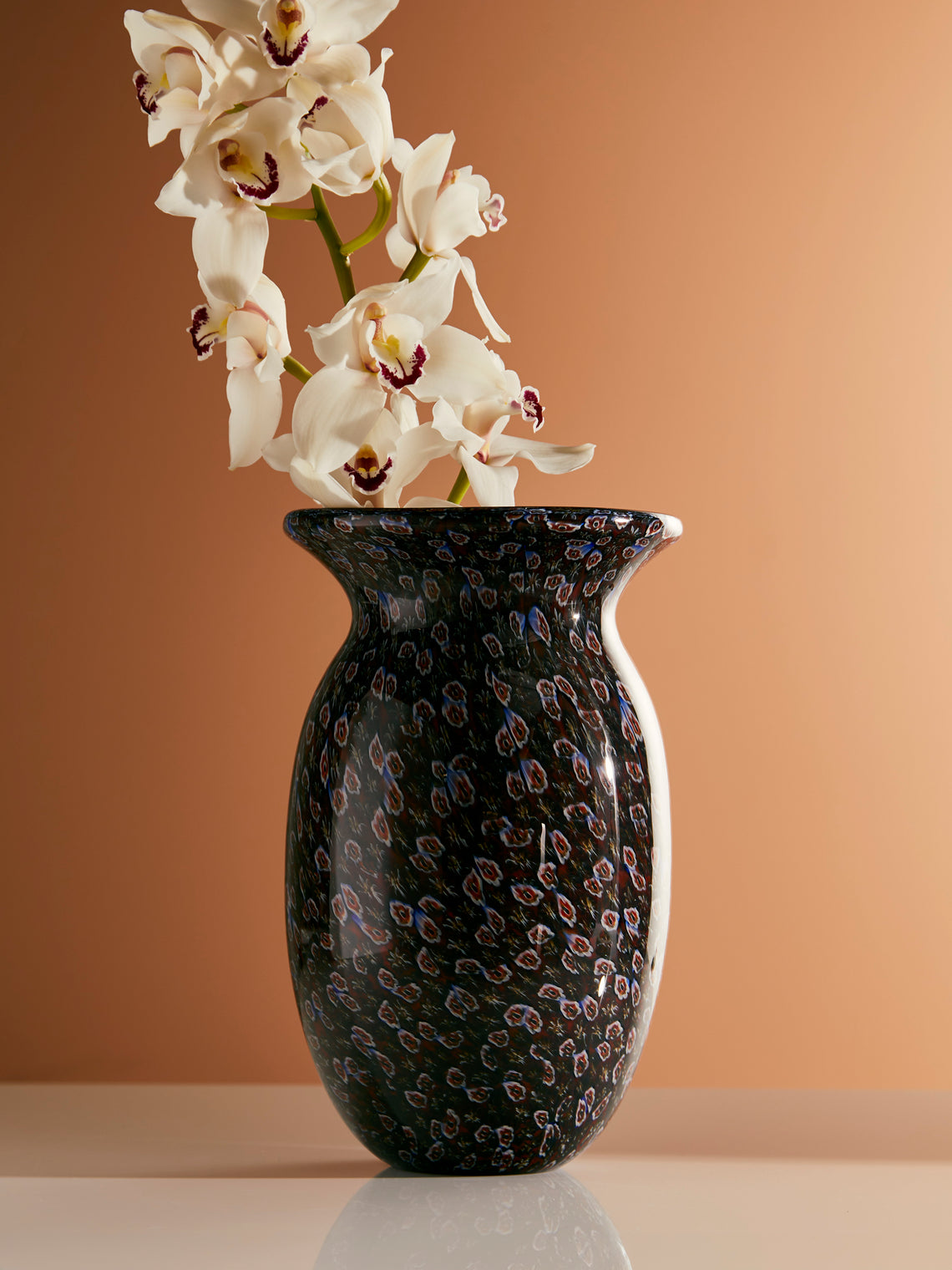 Antique and Vintage - 1960s Mazzuccato Murrina Murano Glass Vase - Purple - ABASK