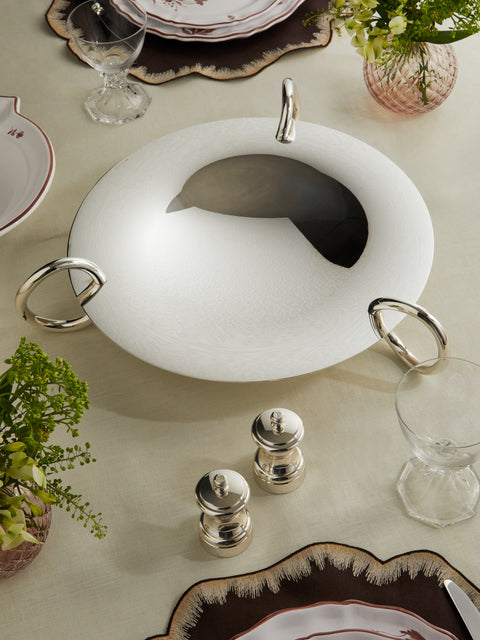 Christofle - Vertigo Silver-Plated Centrepiece -  - ABASK