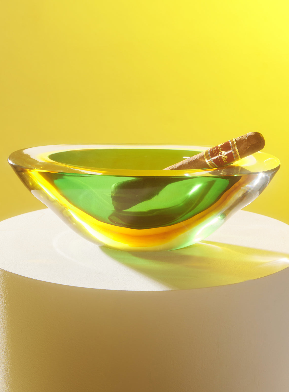 Antique and Vintage - 1950 Flavio Poli Murano Glass Ashtray -  - ABASK