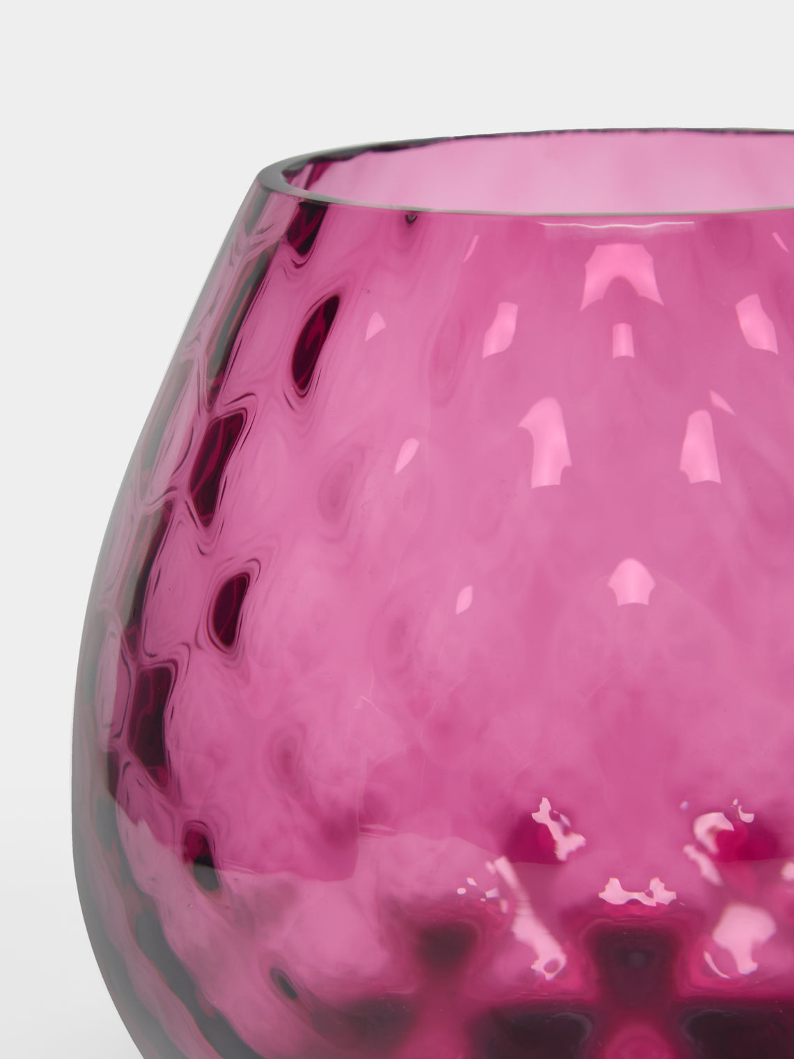 NasonMoretti - Macramé Hand-Blown Murano Glass Tealight Holder -  - ABASK
