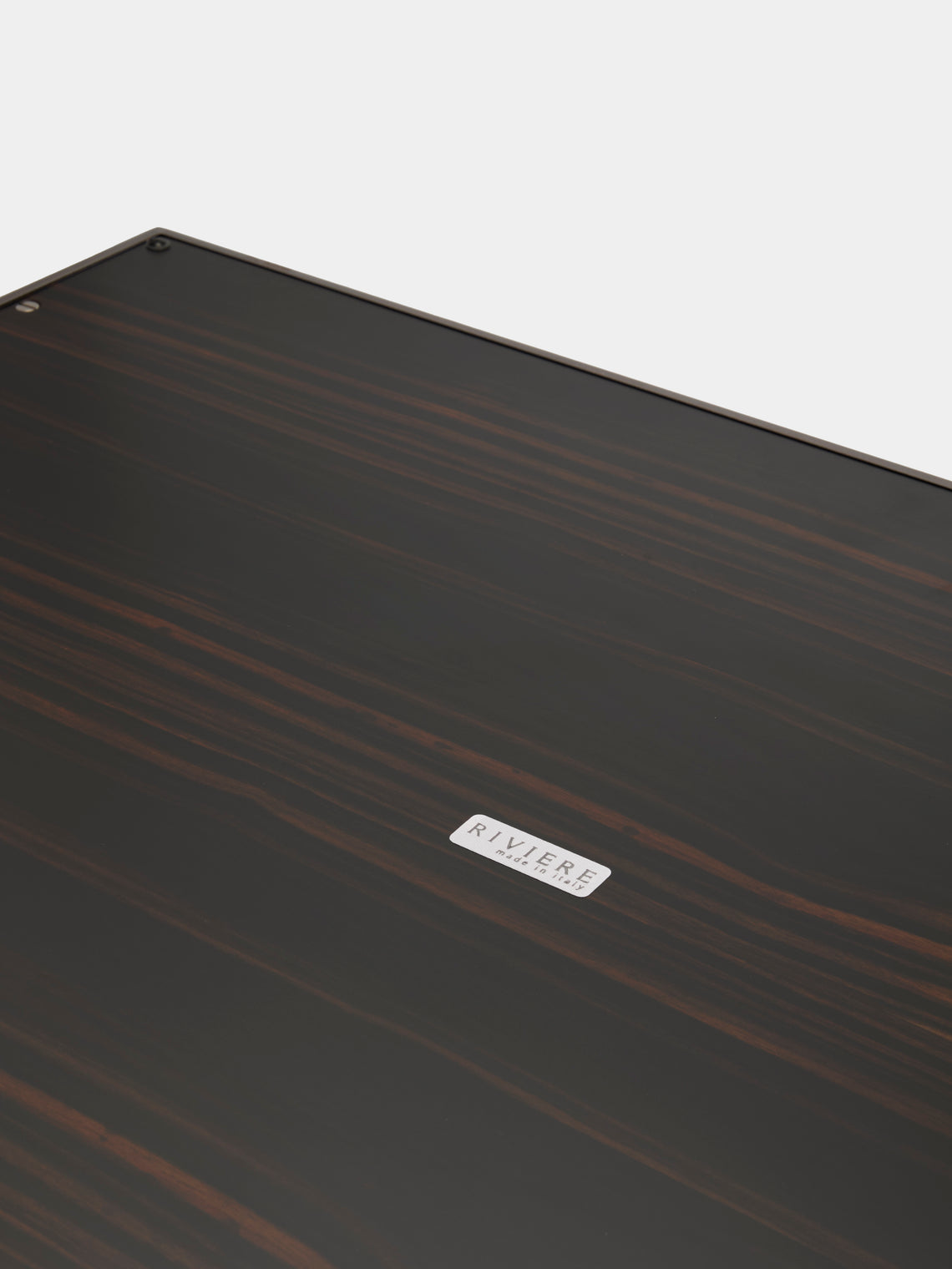Riviere - Diana Ebony Large Rectangular Tray -  - ABASK