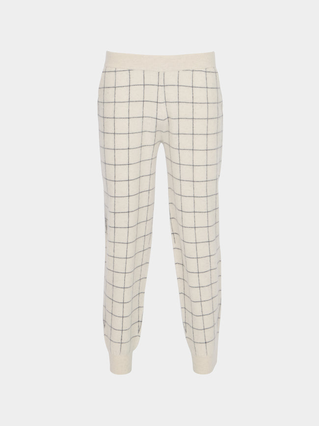 Frenckenberger - Men's Cashmere Sweatpants -  - ABASK - 