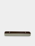 Giobagnara x Poltrona Frau - Leather Flat Pen Holder -  - ABASK - 