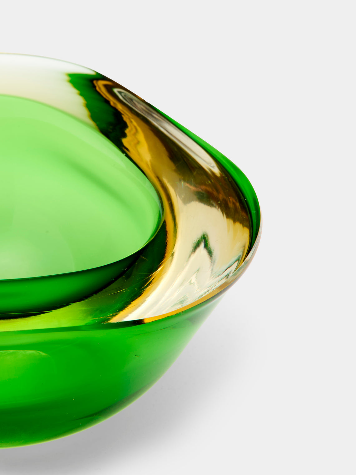 Antique and Vintage - Mid-Century Flavio Poli Murano Glass Ashtray -  - ABASK