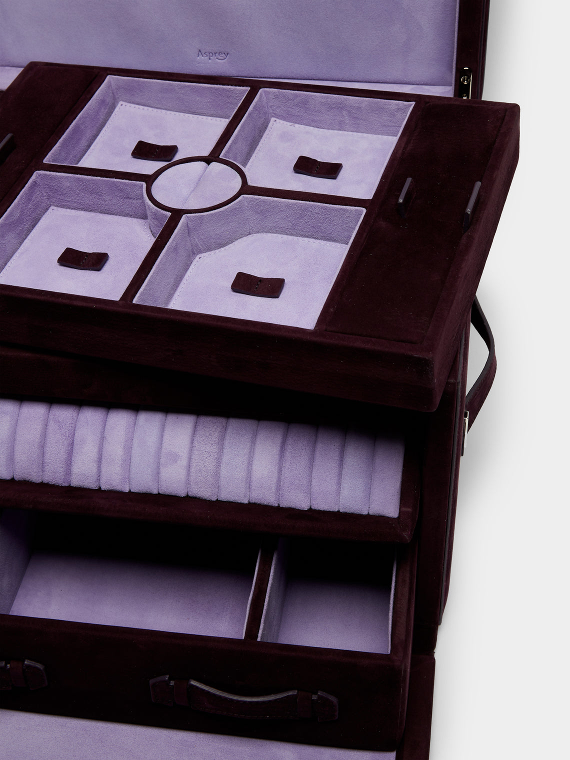 Asprey - Leather Large Jewellery Box -  - ABASK