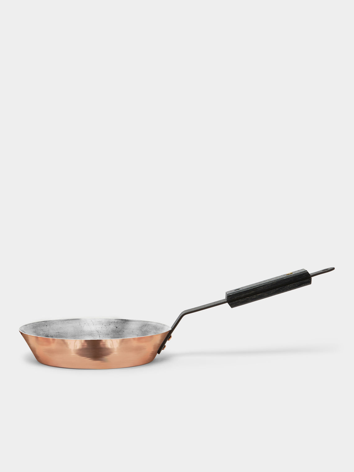 Netherton Foundry - Spun Copper Frying Pan with Ebonised Oak Handle -  - ABASK - 