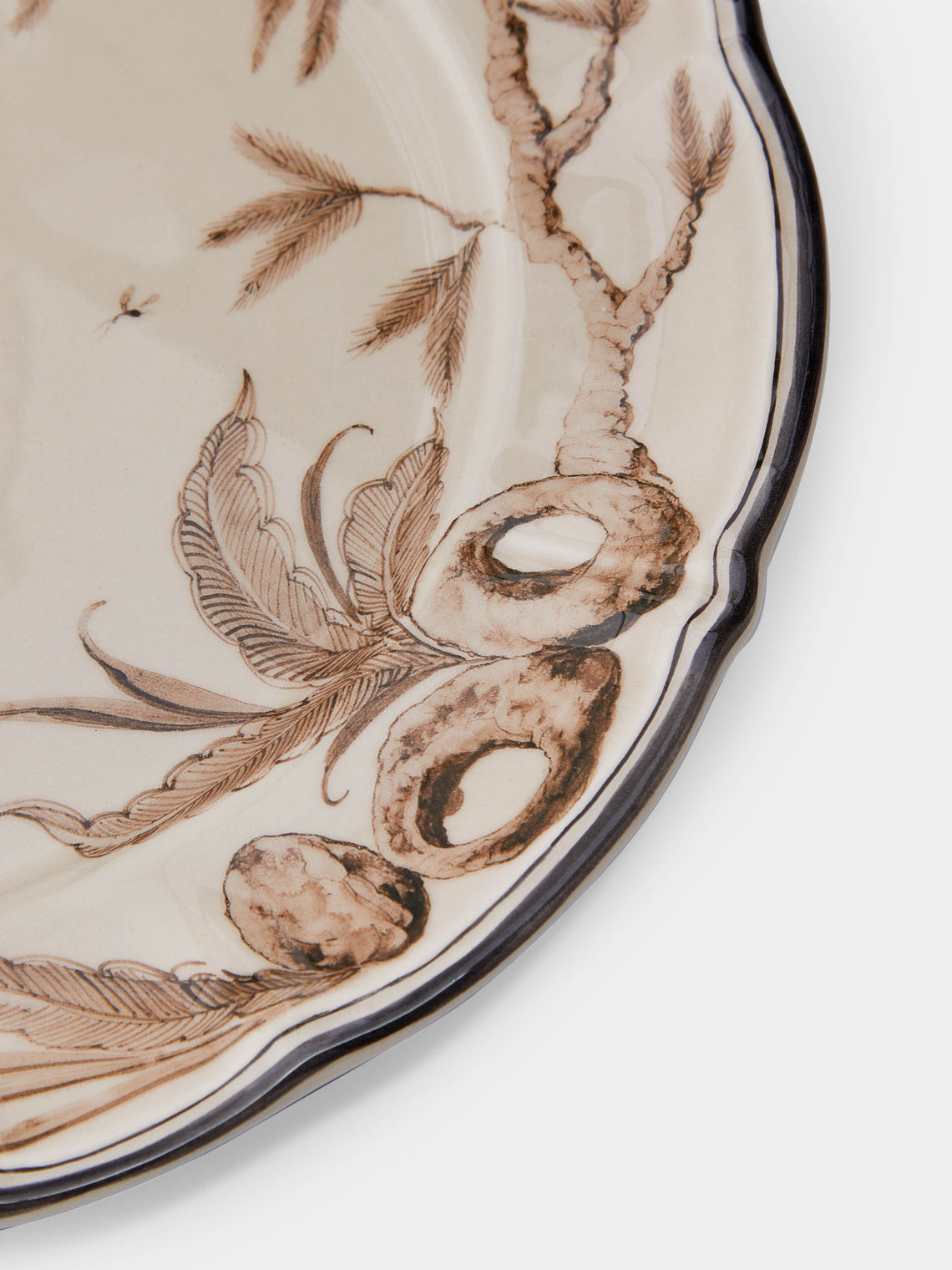 Laboratorio Paravicini - Rocaille Ceramic Dinner Plates (Set of 4) -  - ABASK