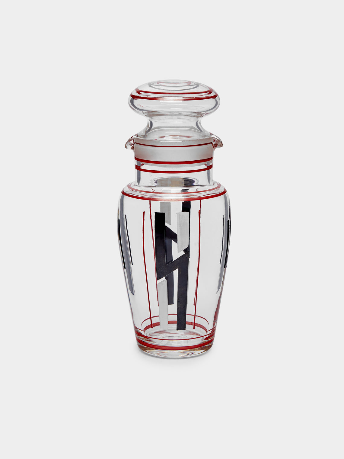 Antique and Vintage - 1940s Art Deco Glass Cocktail Decanter -  - ABASK - 