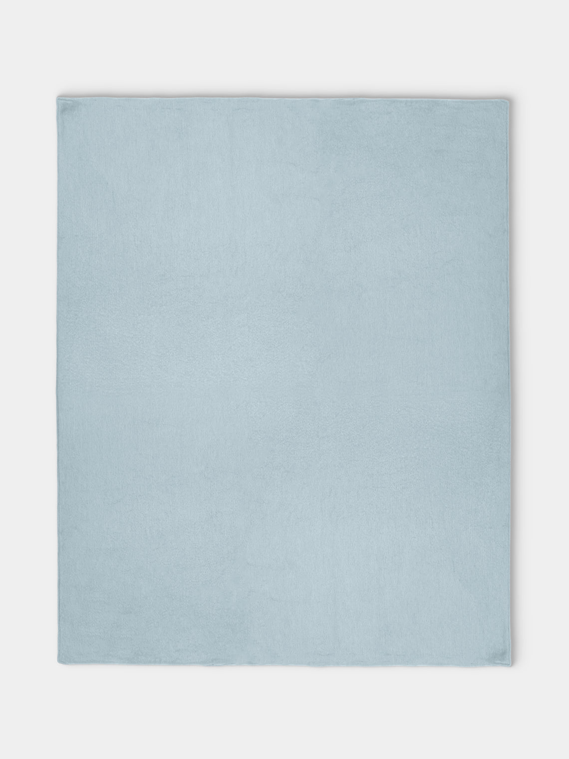 Sister By Studio Ashby - Mohair King-Size Blanket (110in/2.8m) - Light blue - ABASK - 