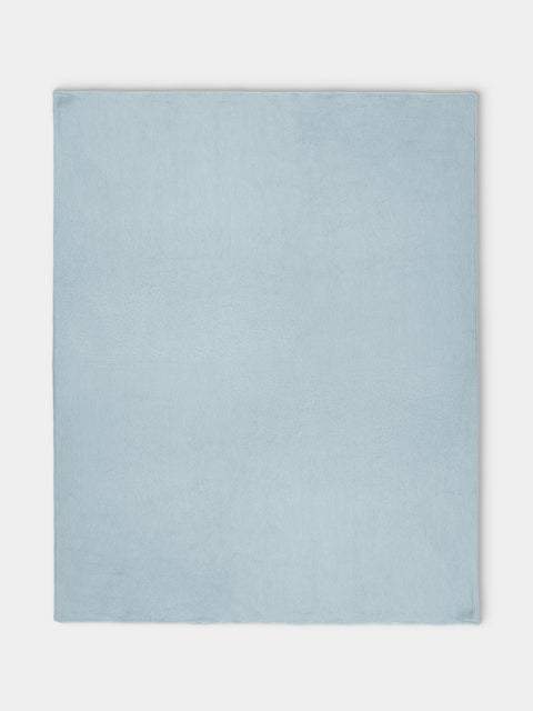 Sister By Studio Ashby - Mohair King-Size Blanket (110in/2.8m) - Light blue - ABASK - 