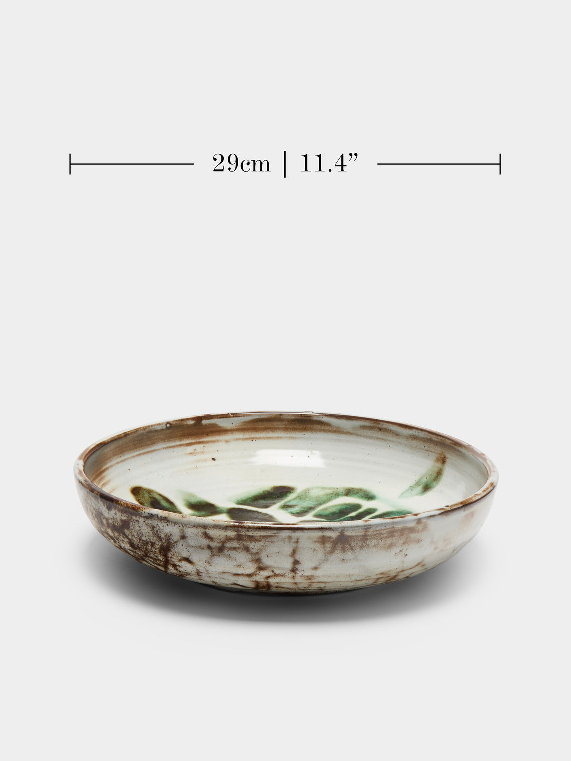 Antique and Vintage - 1950s Michel Anasse French Ceramic Bowl - White - ABASK