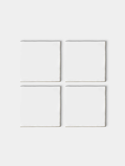 Borgo delle Tovaglie - Filo Linen Extra Large Napkins (Set of 4) - White - ABASK - 