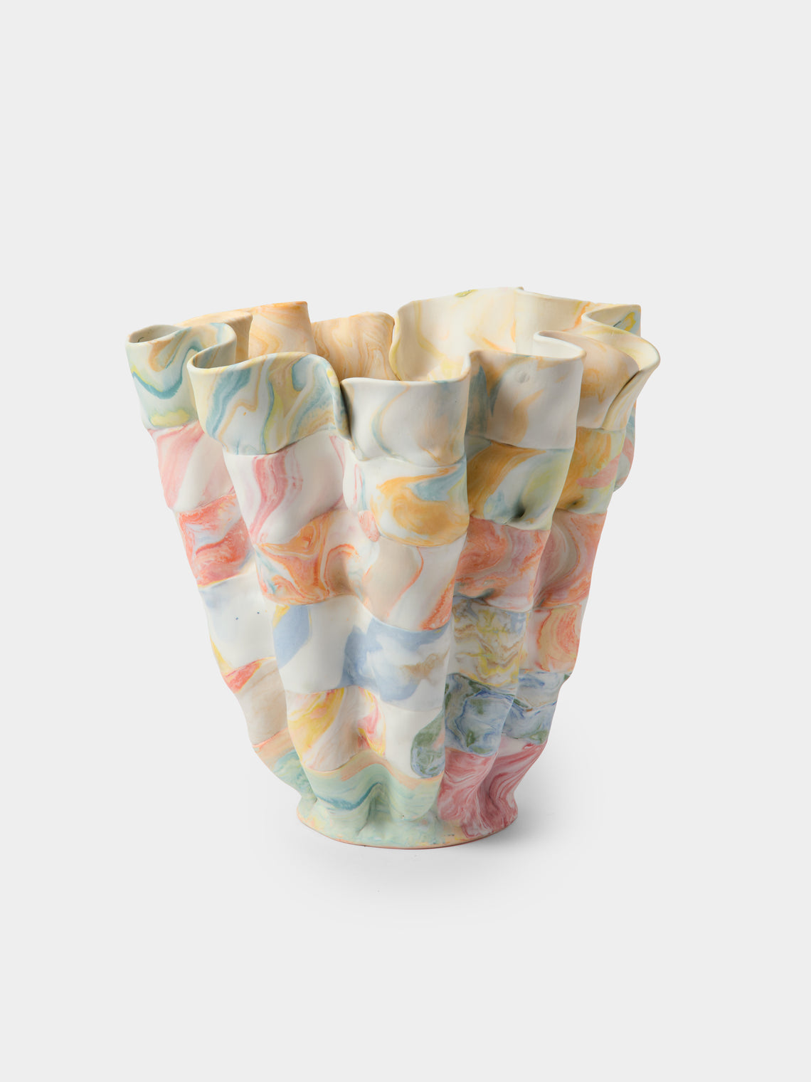 Luisa Maisel - Matte Porcelain Vase (12.5in/32cm) - Multiple - ABASK - 