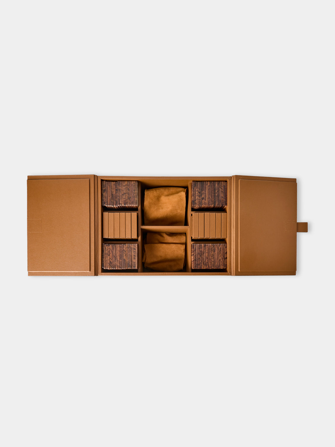 Giobagnara - Leather Bingo Set - Brown - ABASK