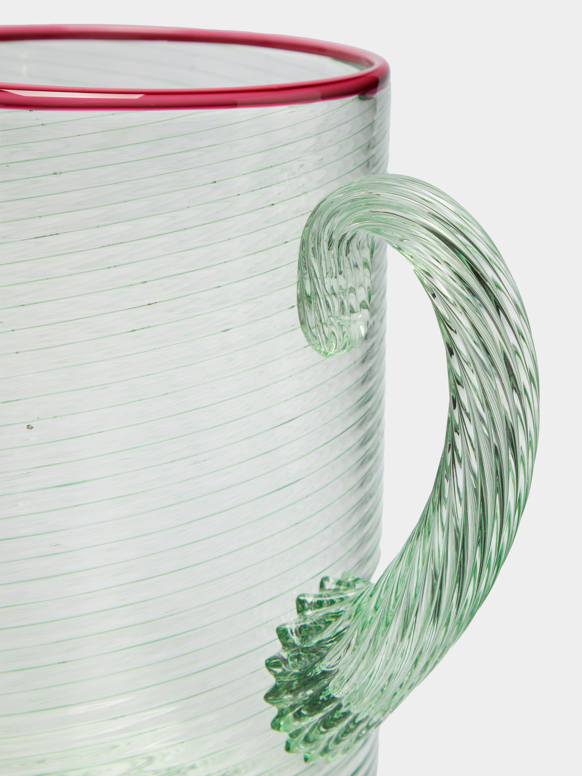 Giberto - Fizzy Hand-Blown Murano Glass Jug -  - ABASK