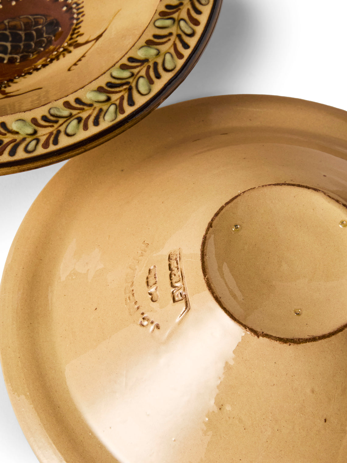 Poterie d’Évires - Animals Hand-Painted Ceramic Breakfast Bowls (Set of 4) - Cream - ABASK
