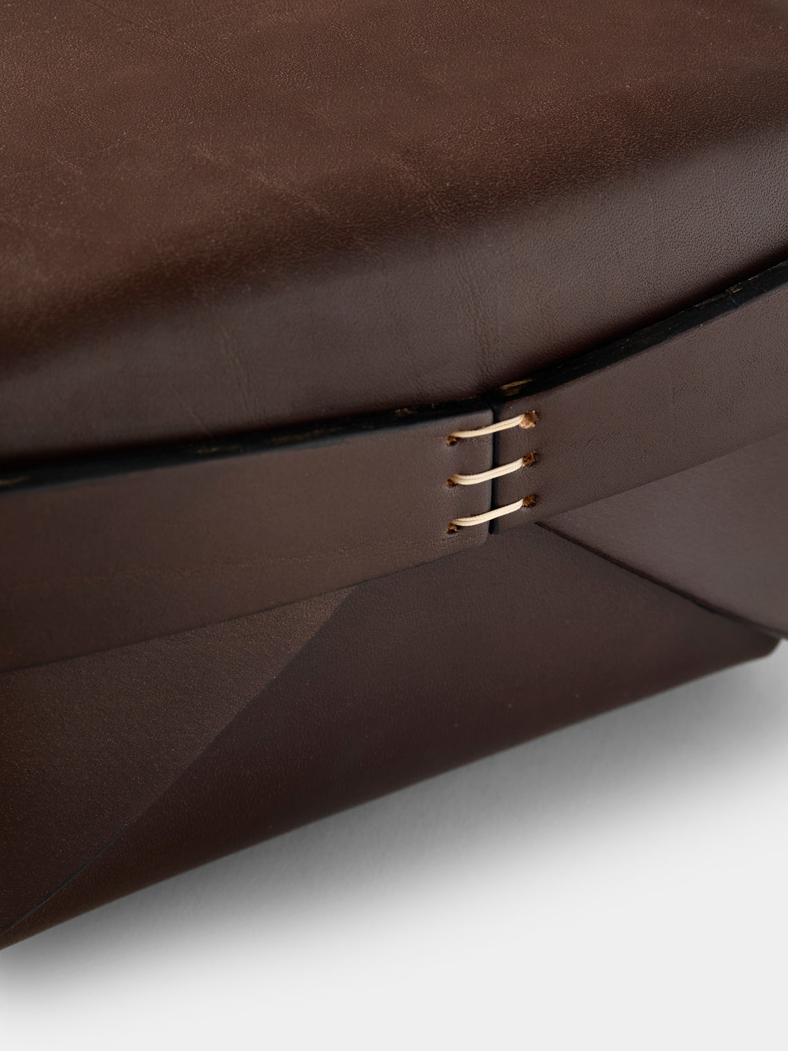 Oscar Maschera - Lidded Leather Box - Dark Brown - ABASK