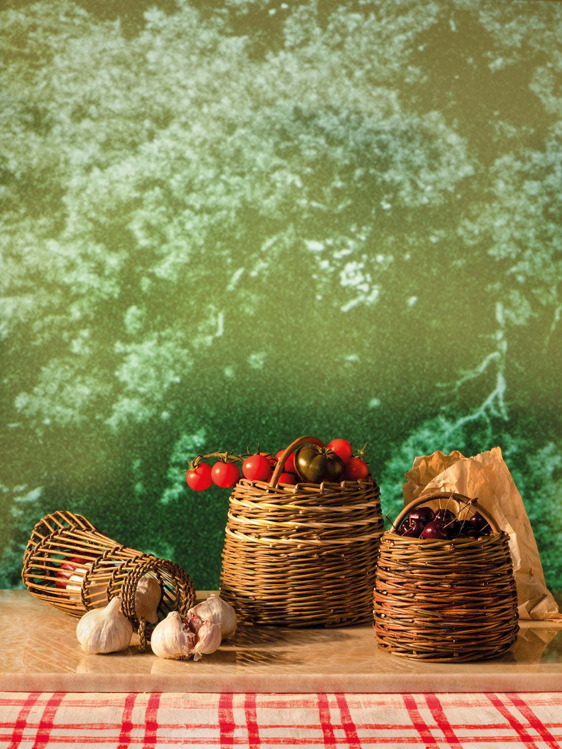 Rachel Bower - Handwoven Willow Berry Basket -  - ABASK