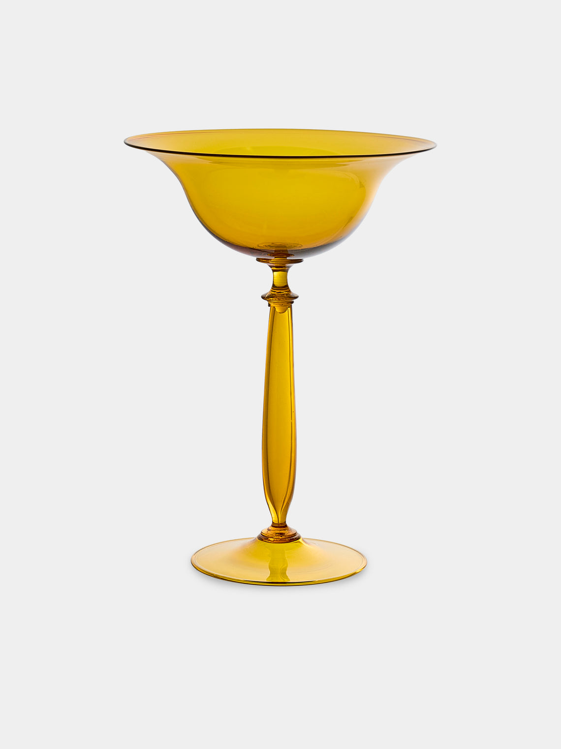 Antique and Vintage - 1930s Vittorio Zecchin Murano Glass Bowl - Yellow - ABASK - 